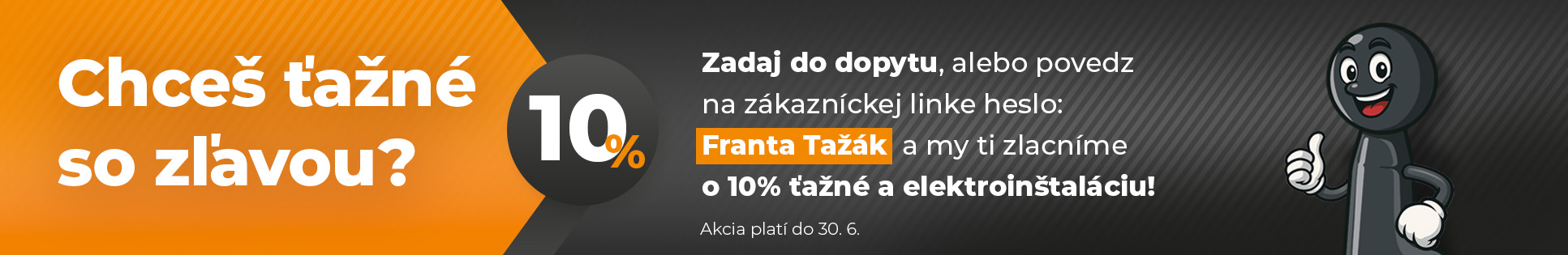 Ťažné so zľavou